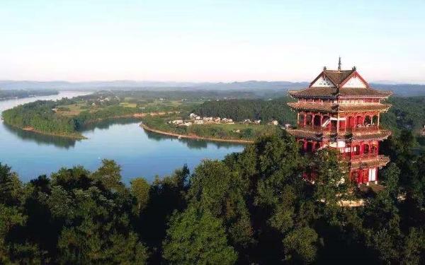 桃花源景区洞天福地水府阁